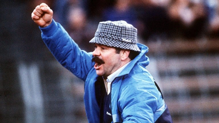 Klaus Schlappner, von 1980 bis 1987 Trainer des SV Waldhof Mannheim