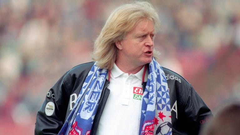 Winfried Schäfer, von 1986 bis 1998 Trainer des Karlsruher SC