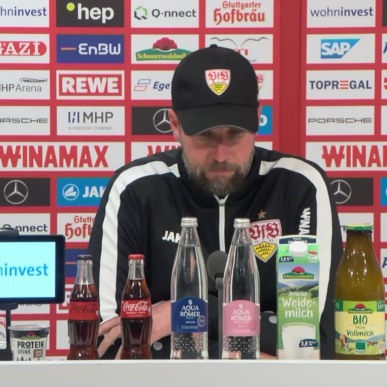 Sebastian Hoeneß, Trainer des VfB Stuttgart (Foto: SWR, SWR)