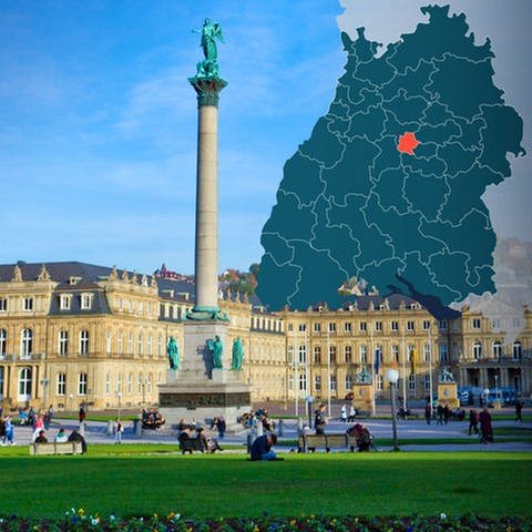 Symbolbild Wahlkreis 258 Stuttgart 1 Bundestagswahl 2021 in Baden-Württemberg